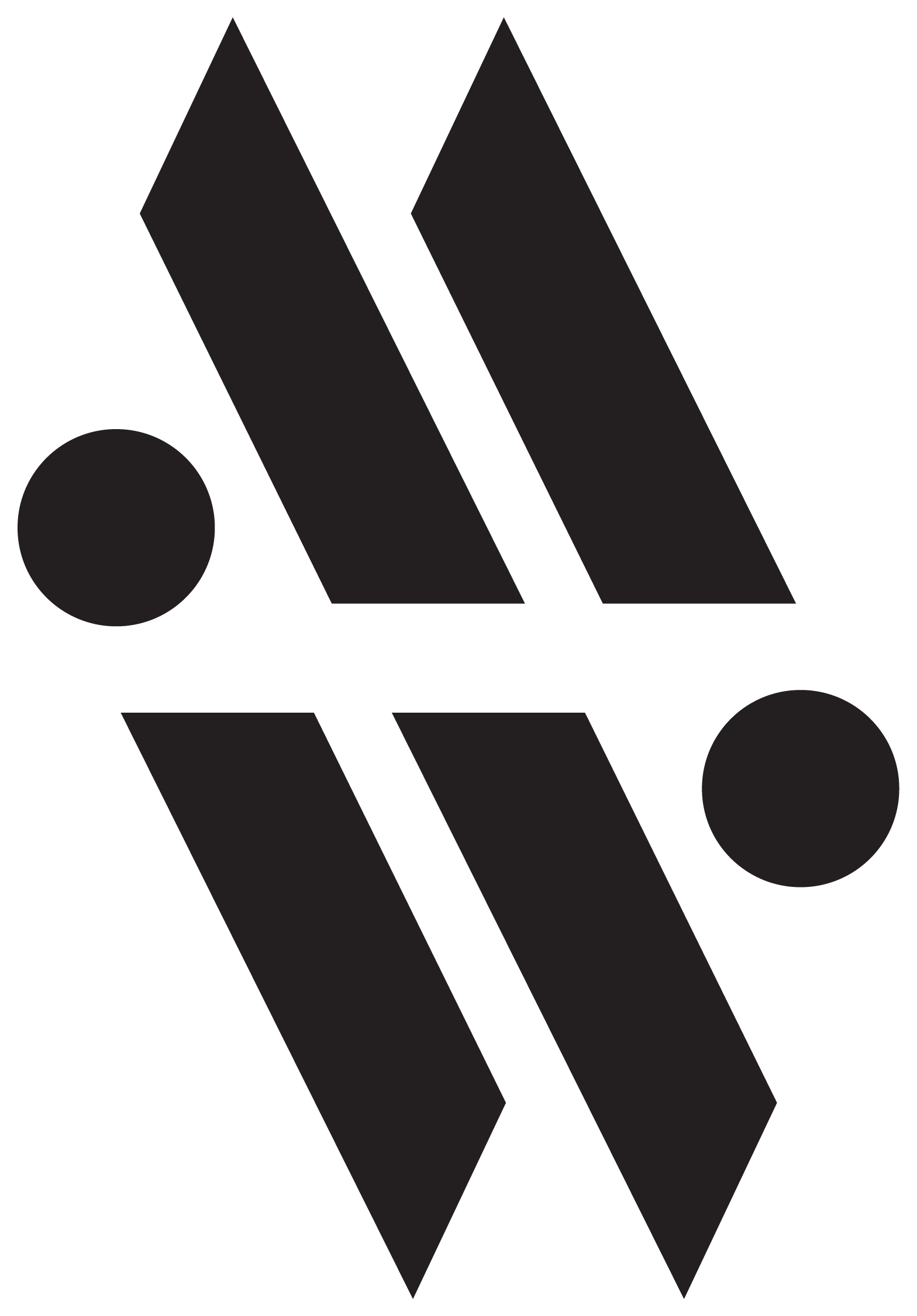 W Creative logo pattern