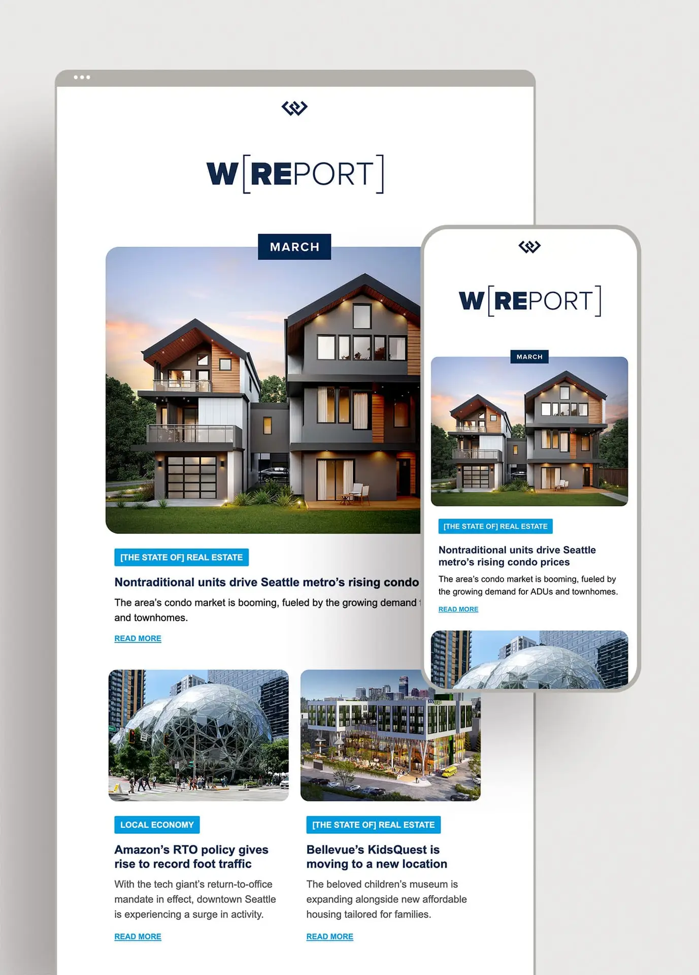 W Report newsletter