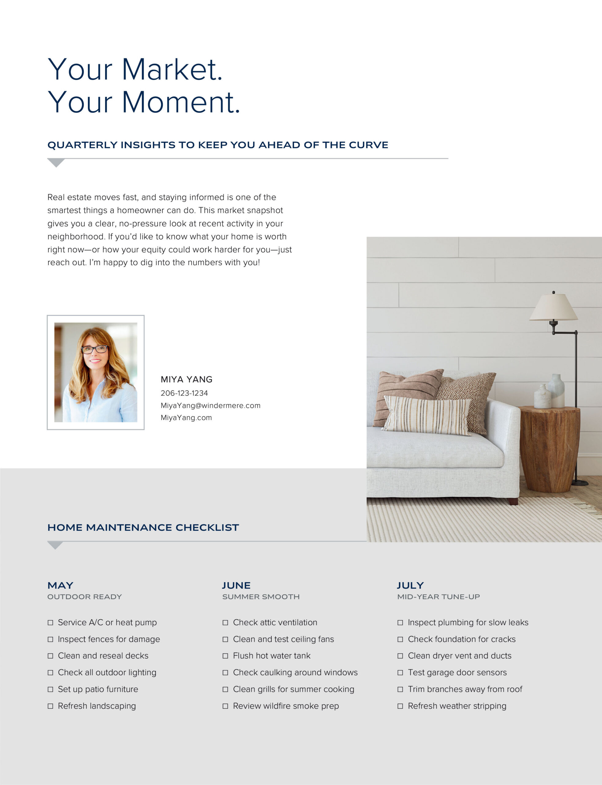 Home Maintenance Checklist